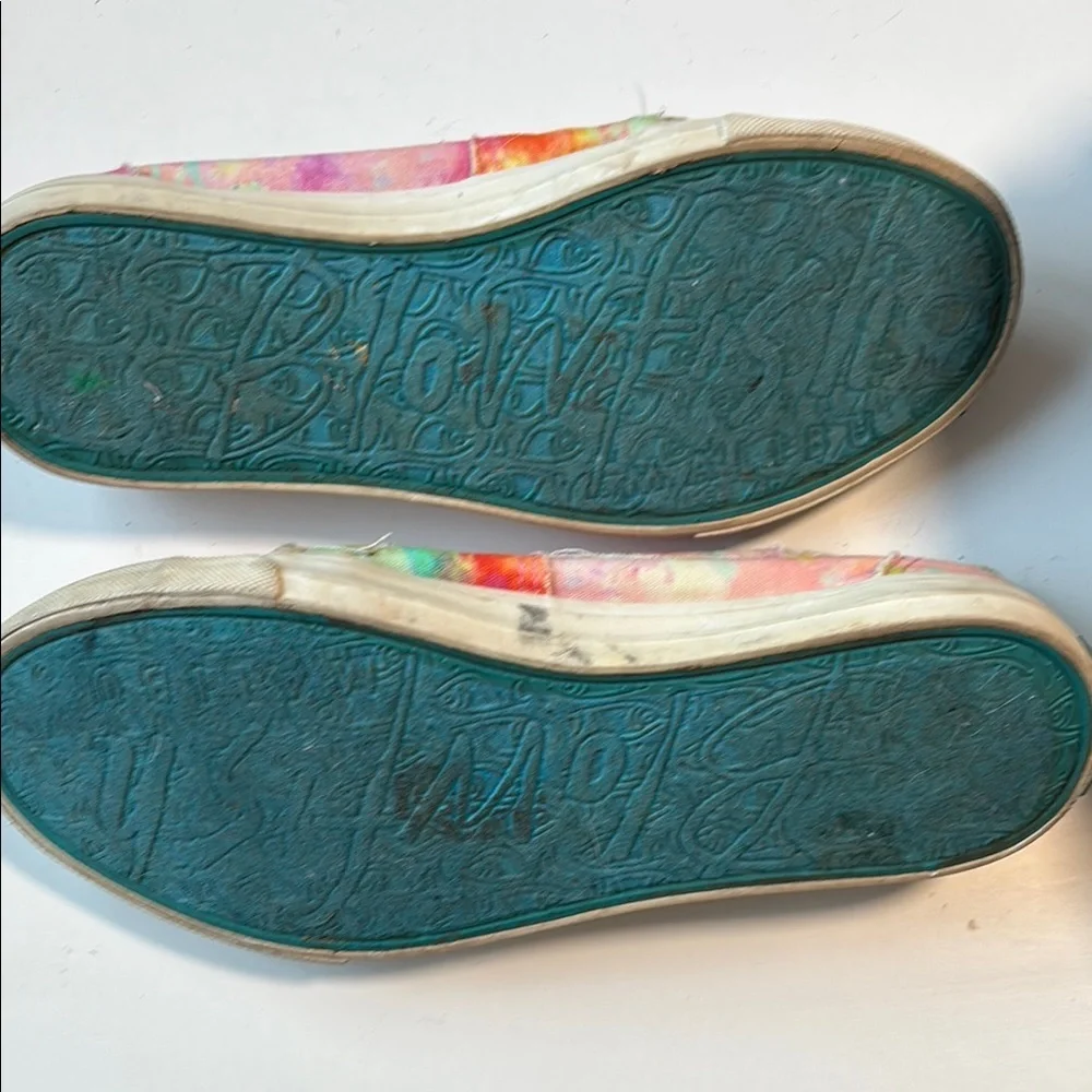 Colorful Tie-Dye Sneakers